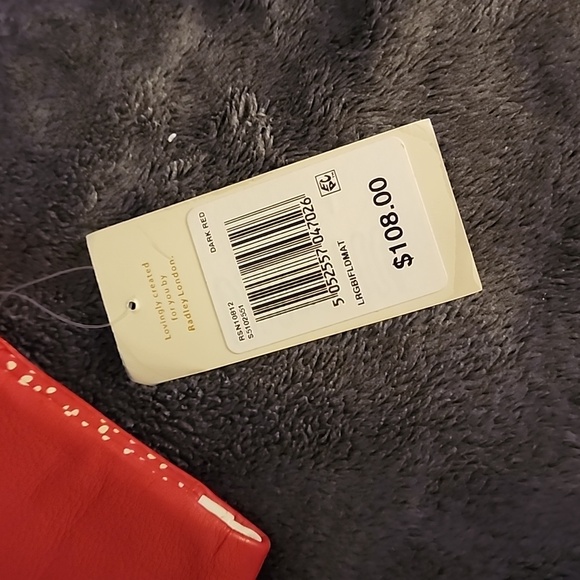 Radley London Red Leather Wallet - Picture 2 of 3